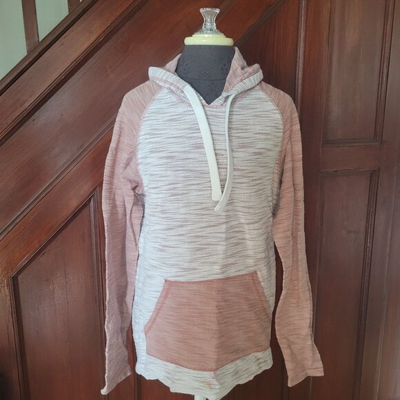 Alexander Julian Striped Hooded Pullover Sweatshirt With Kangaroo Pocket - Picture 2 of 7